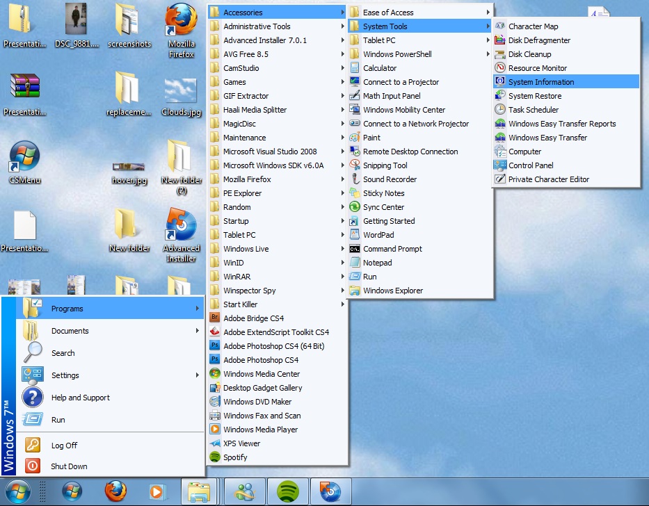 Vista Clean Up Start Menu